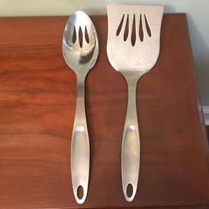 AMCO 14” large spatula and matching spoon.